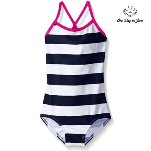 Kanu Surf Layla Beach Sport Banded One Piece Swimsuit Size 4 - Picture 1 of 4